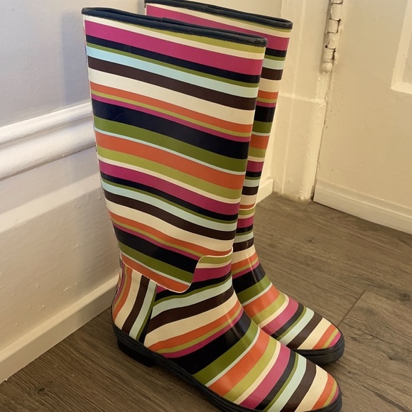 Coach rainbow rain boots - Picture 2 of 5